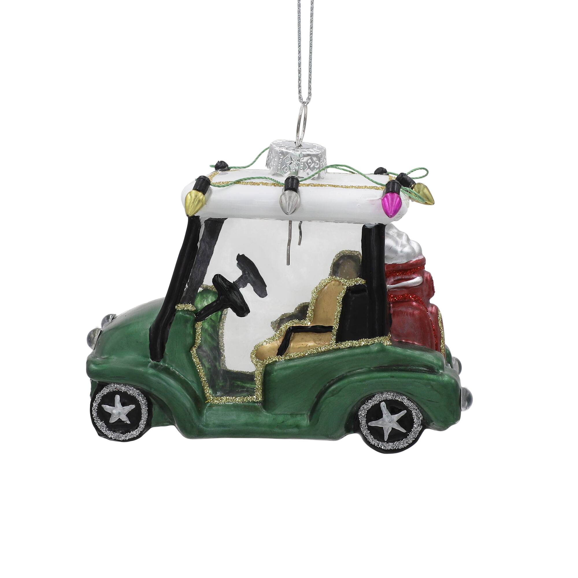 4" Golf Cart Glass Ornament by Ashland®